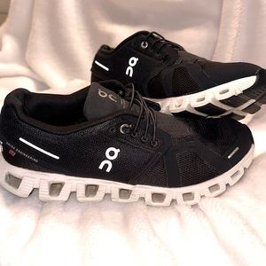 On women’s running sneakers